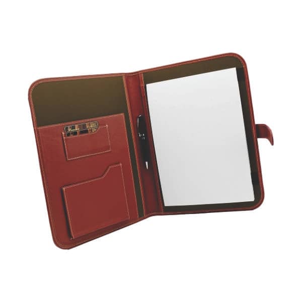 Bolsa Convenção Suiça em Couro Personalizada