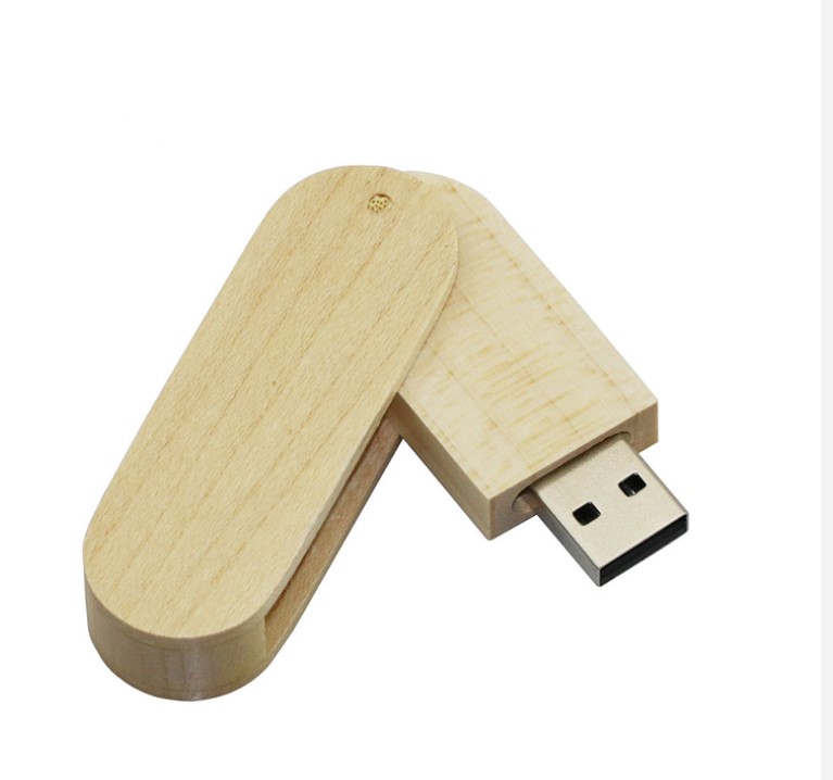 Pen drive 8gb de bambu personalizado